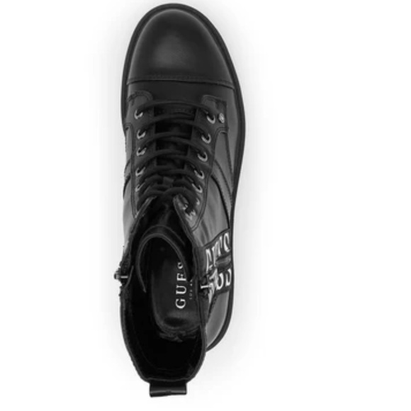 Guess Black Multi Those Logo Boots - Picture 3 of 16